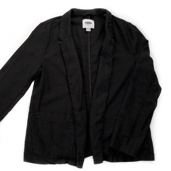 old navy black blazer